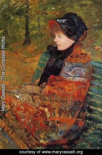 Mary Cassatt - Autumn (or Profile of Lydia Cassatt)
