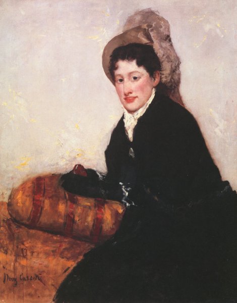 Portrait of a Woman Dressed for Matinee