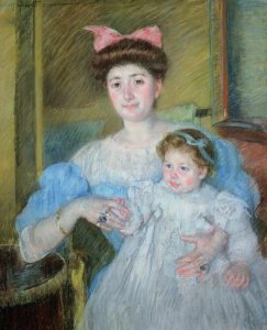 The Countess Morel d'Arleux and her Son, c.1906