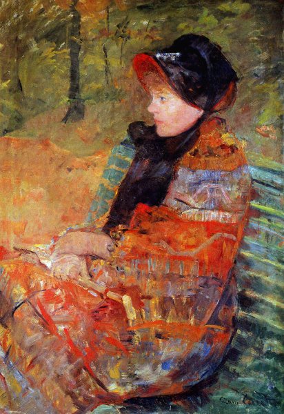 Portrait of Mlle C. Lydia Cassatt, 1880