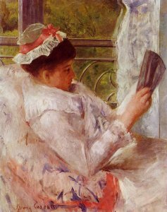 The Reader (Lydia Cassatt) c.1878