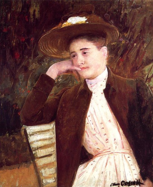 Celeste in a Brown Hat, 1891