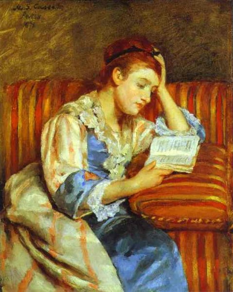 Young Woman Reading