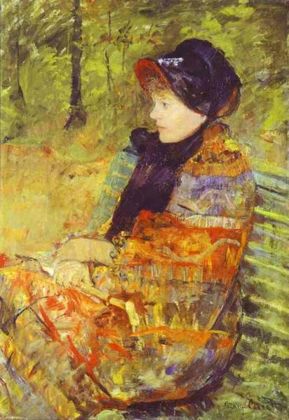 Profile Portrait of Lydia Cassatt