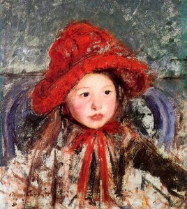 Little Girl In A Red Beret