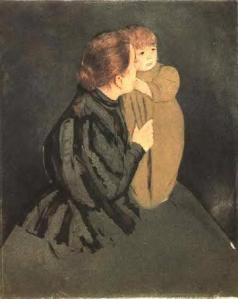 Peasant Mother And Child