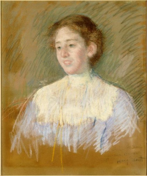 Portrait of Madame Alfred Lavergne, born Magdalena Mellon