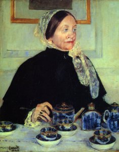 Lady at the Tea Table, 1885