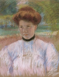 Portrait of Madame Alfred Lavergne, born Magdalena Mellon